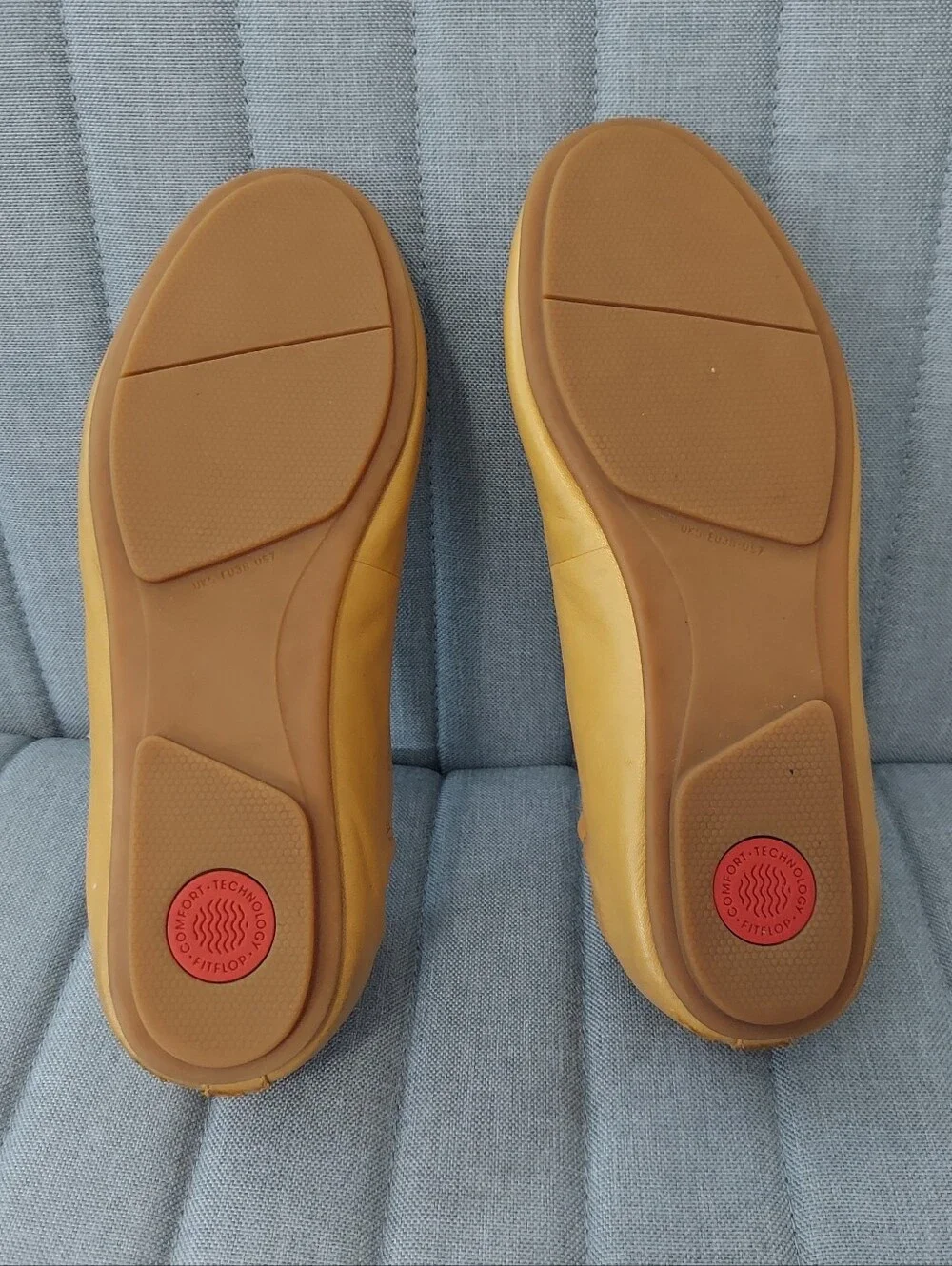Fitflop Allegro Slip On Ballet Flats Tan US Size 7 Everyday Comfort